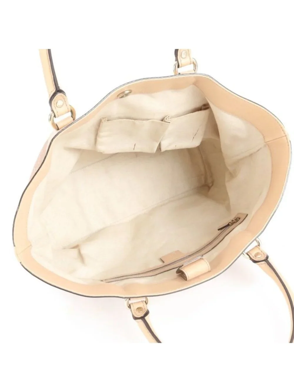 Gucci GG Canvas Brea Leather Tote Shoulder Pink - Picture 7 of 9